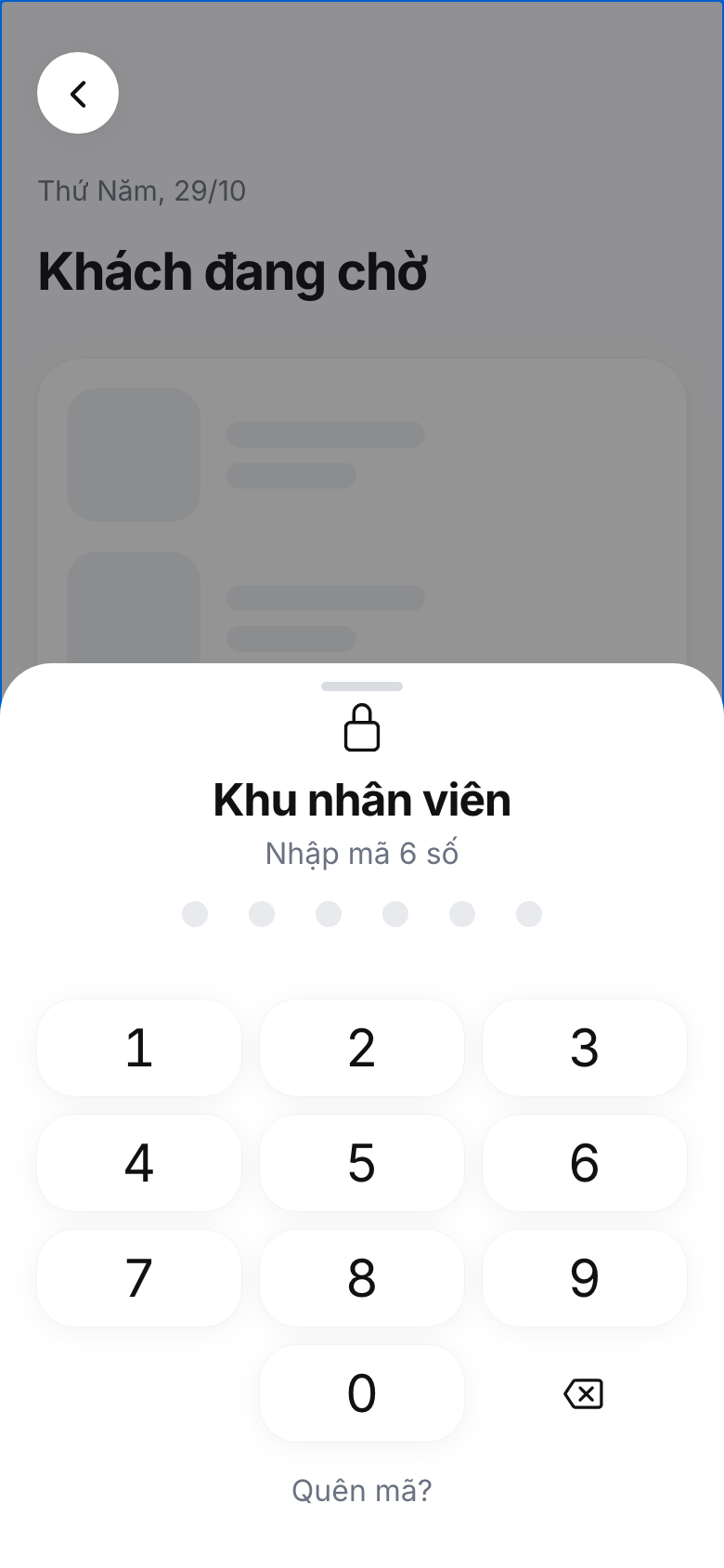 Lễ tân màn 1