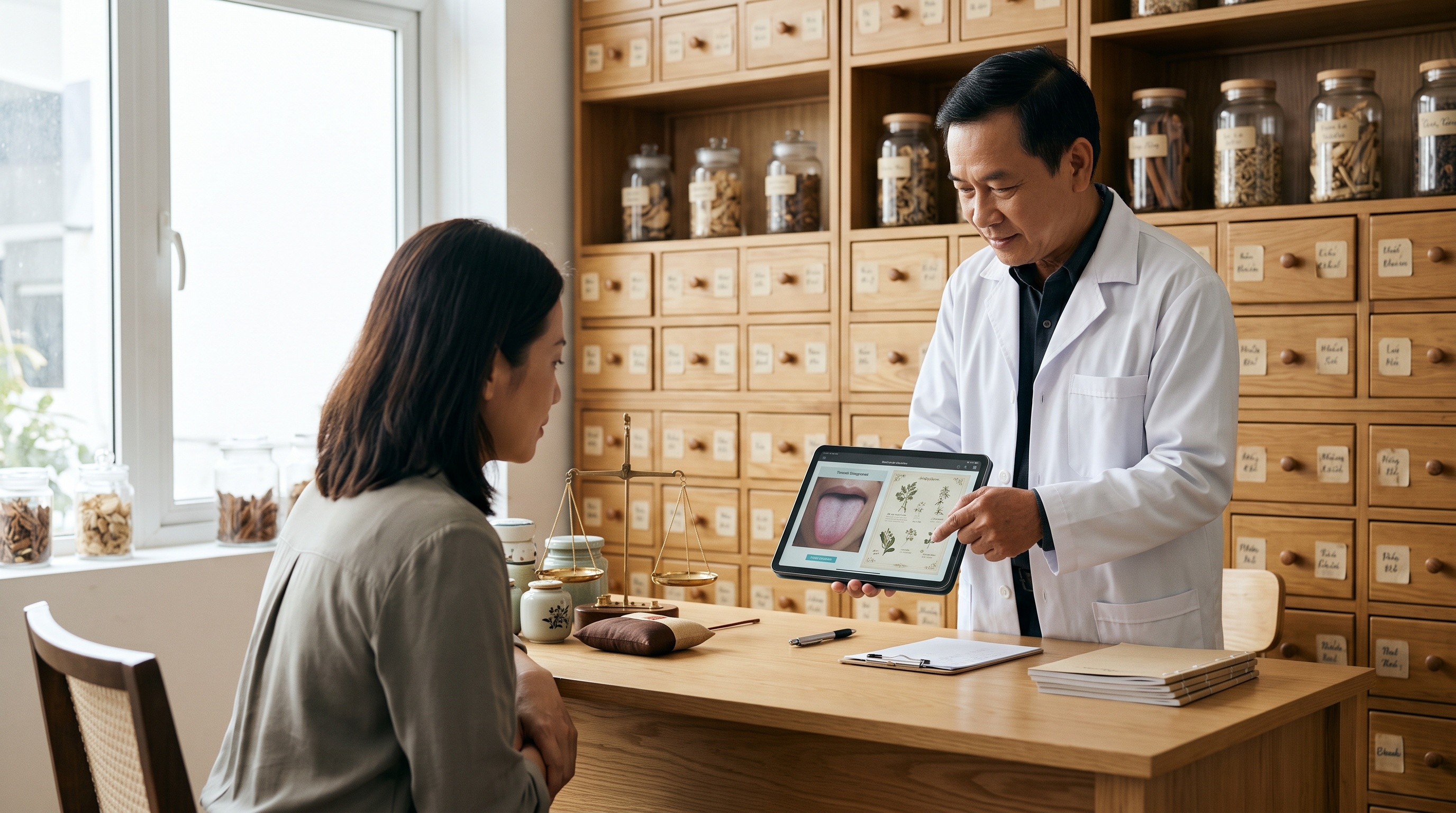 Phòng khám Y Học Cổ Truyền sử dụng sổ khám thông minh cho Bác sĩ